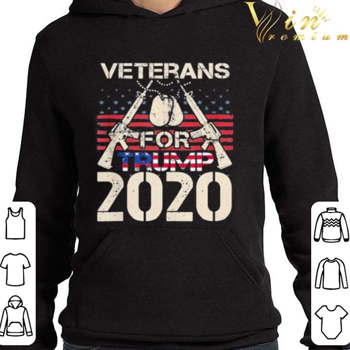 Veterans For Donald Trump 2020 American Flag shirt