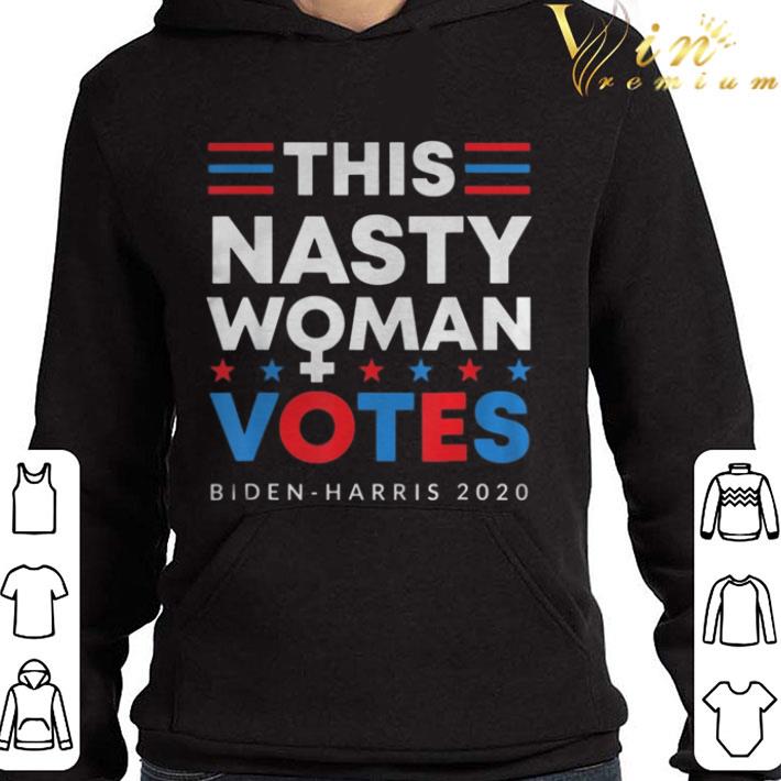 This Nasty Woman Votes Biden Harris 2020 Stars shirt