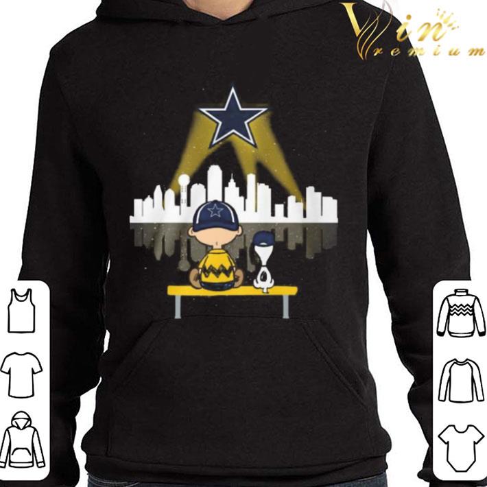 Charlie Brown And Snoopy Dallas Cowboys Football shirt