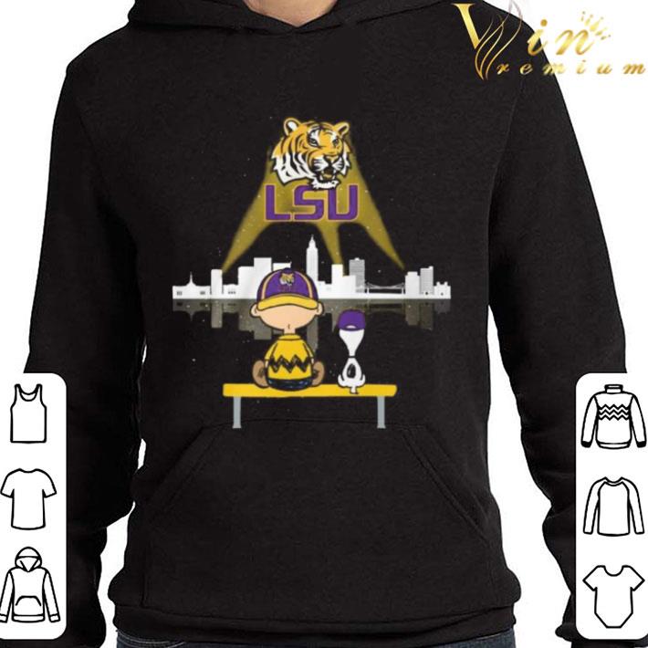 Charlie Brown And Snoopy Lsu Tigers Football shirt 3 Charlie Brown And Snoopy Lsu Tigers Football shirt