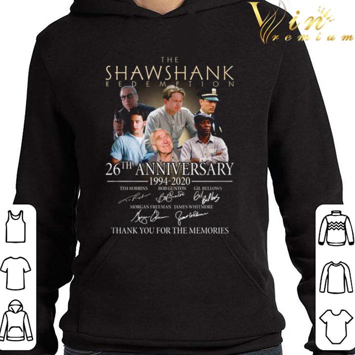 The Shawshank Redemption 26th Anniversary 1994-2020 Signatures shirt