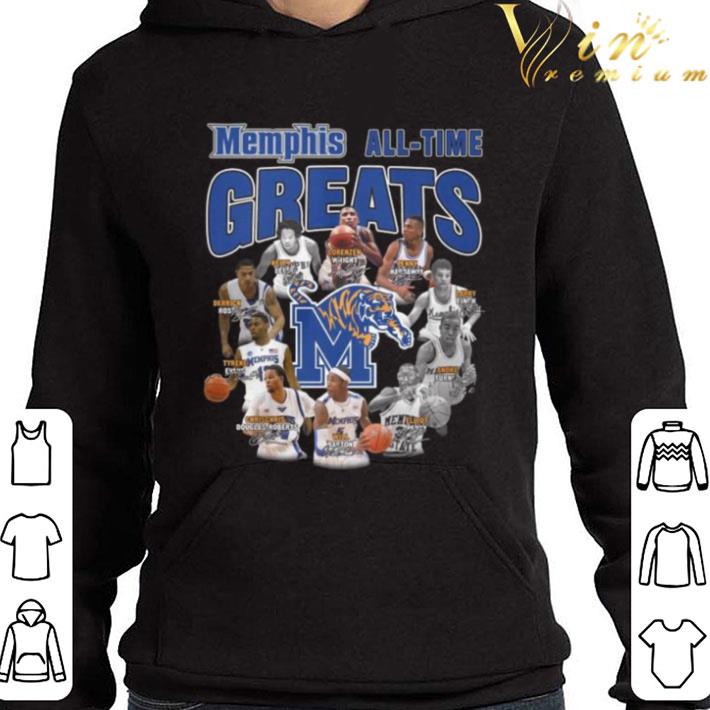 Memphis Tigers All Time Great Signatures shirt