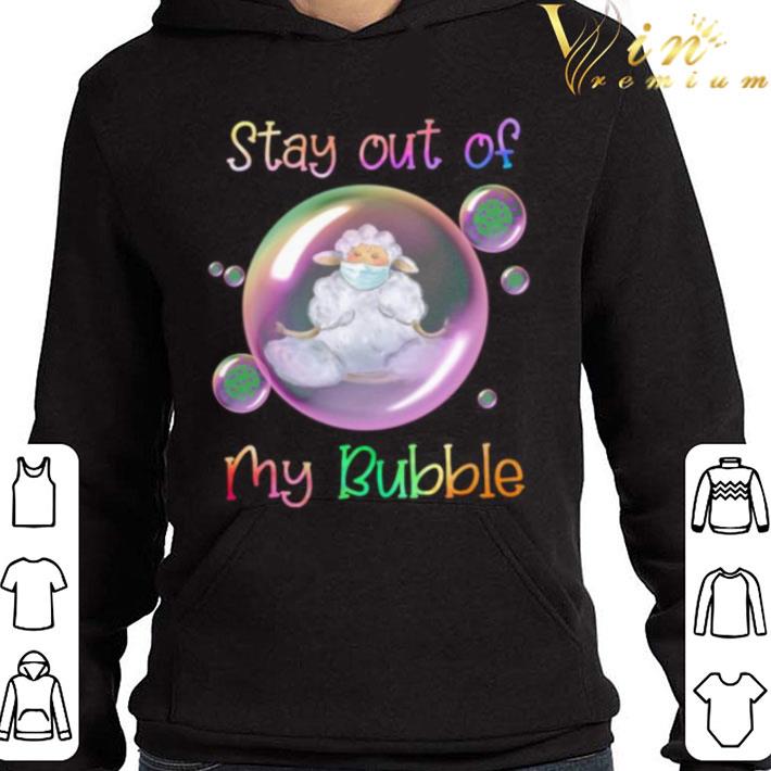Yoga sheep mask stay out of my bubble Coronavirus shirt