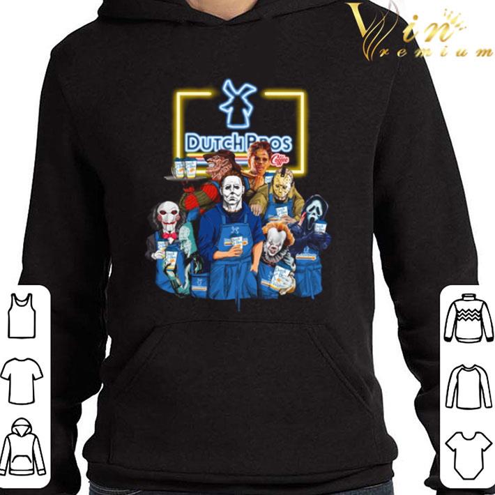 Friends Horror Movie Characters Drink Dutch Bros shirt