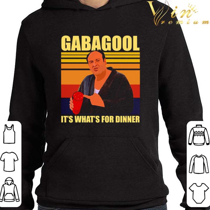 Tony Soprano Gabagool it’s what for dinner vintage shirt
