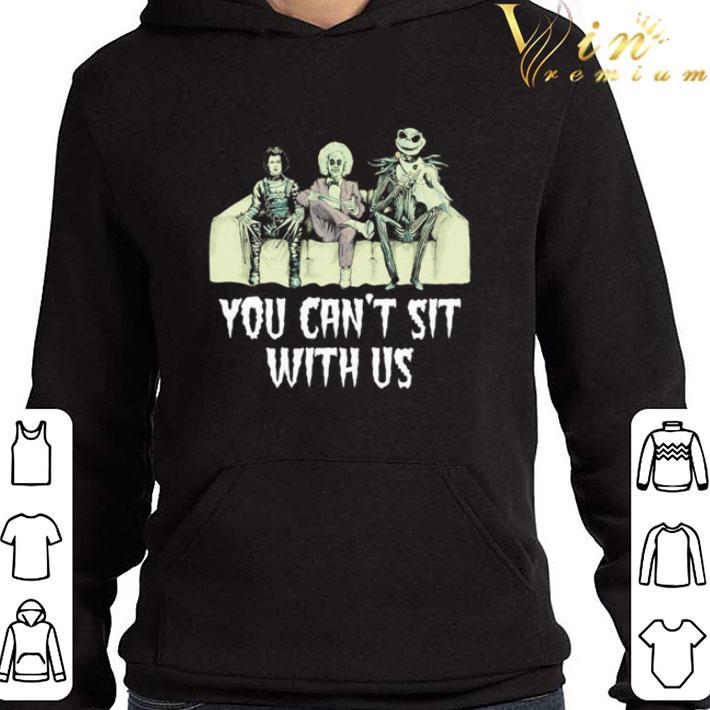 Horror Johnny Depp Danny DeVito Jack Skellington you can’t sit with us shirt