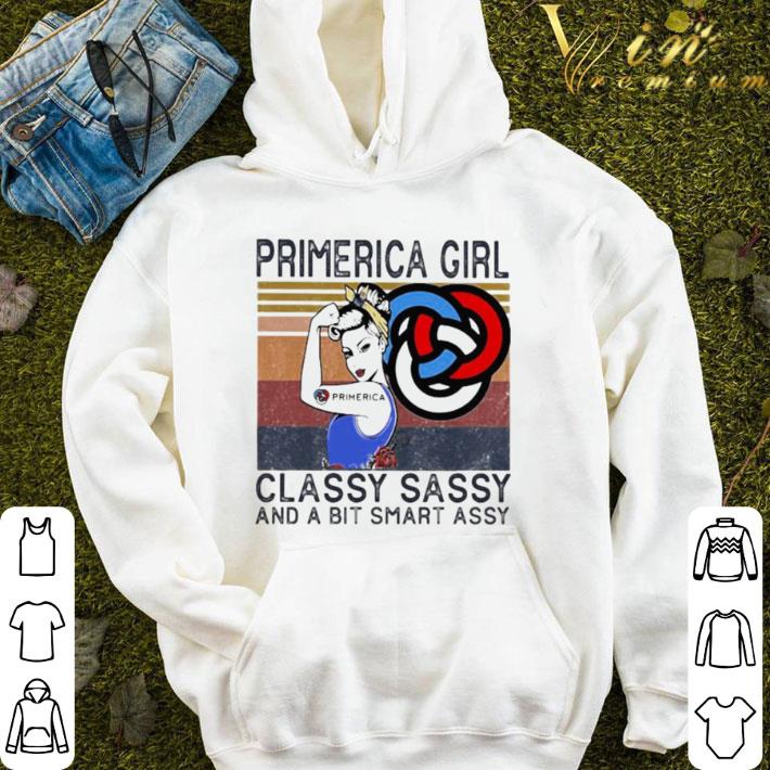 Primerica Strong Girl Classy Sassy And A Bit Smart Assy Vintage shirt