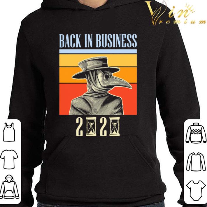 Vintage Dr. Plague Medicine Back To Business Halloween 2020 shirt