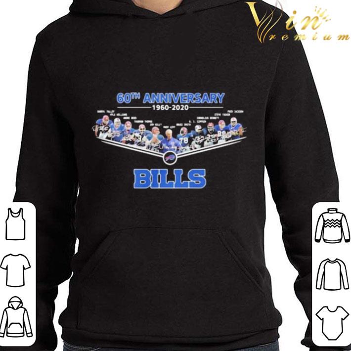 The Buffalo Bills Legends 60th Anniversary 1960-2020 signature shirt