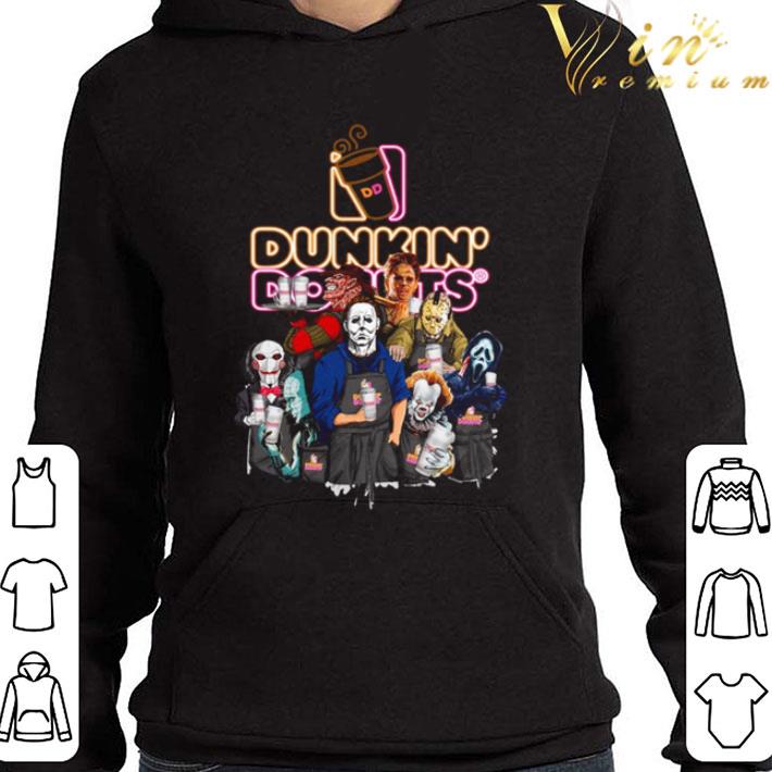 Friends Horror Movie Characters Drink Dunkin’ Donuts shirt