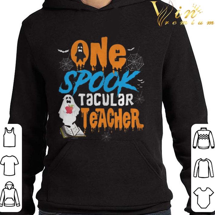 One Spooktacular Teacher Halloween Ghost School shirt