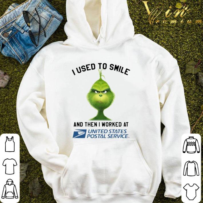 Grinch I Used To Smile And Then I Worked At United States Postal Service shirt 3 Grinch I Used To Smile And Then I Worked At United States Postal Service shirt