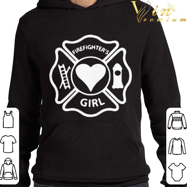 Firefighter Fireman Department Logo Firefighter’s Love Girl shirt