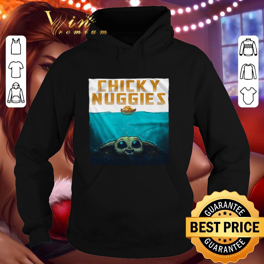 Baby Yoda Chicky Nuggies Jaws Poster shirt 3 Baby Yoda Chicky Nuggies Jaws Poster shirt