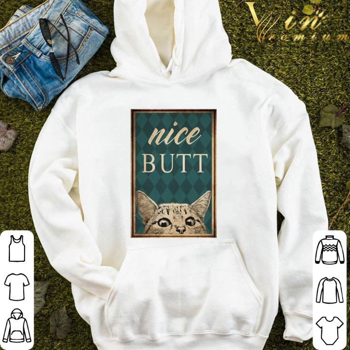 Cat Nice Butt Poster shirt