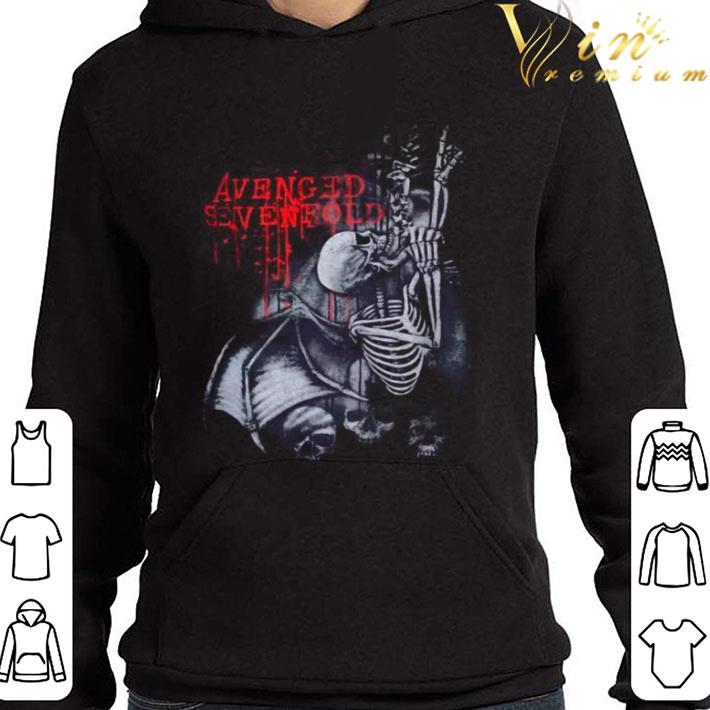 Skeleton Bat Avenged Sevenfold shirt