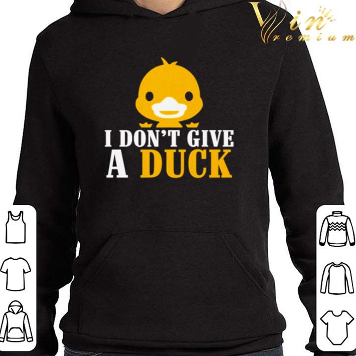 Yellow duck I don’t give a duck shirt