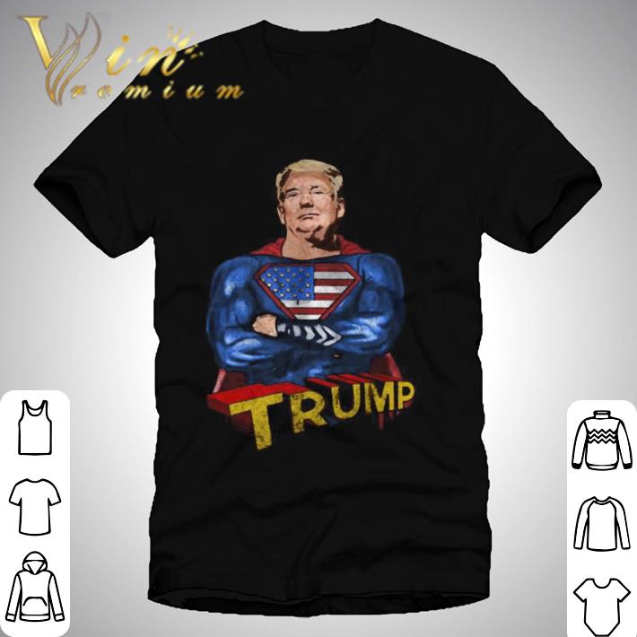 Funny Trump Superman T Shirt Big Sizes 