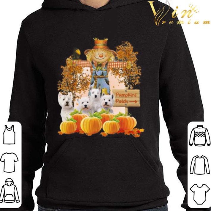 Halloween Yorkie Figurehead Pumpkins Patch shirt