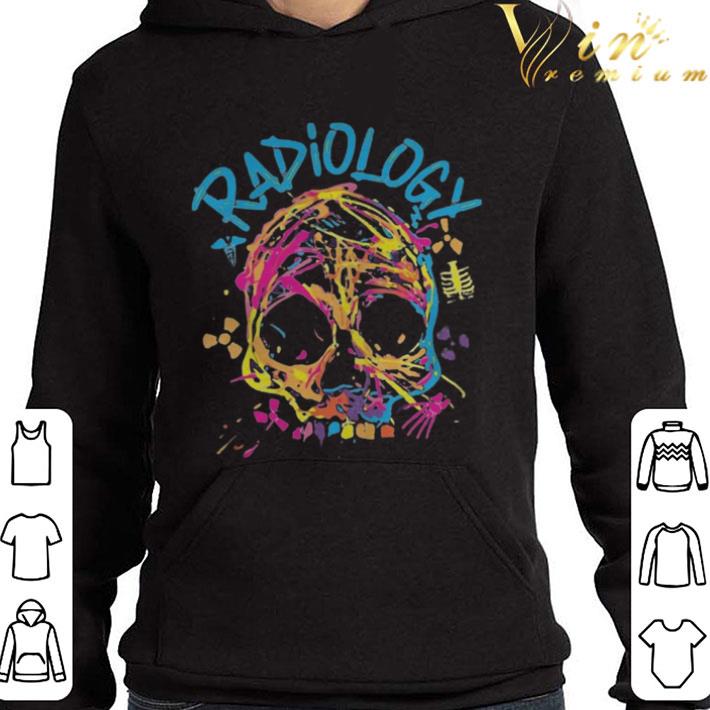 skull radiology color shirt