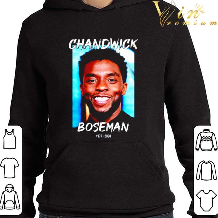 Rip Chadwick Boseman 1977 2020 thank you for the memories shirt