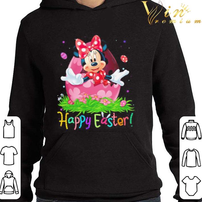 Minnie mouse happy easter flowers shirt