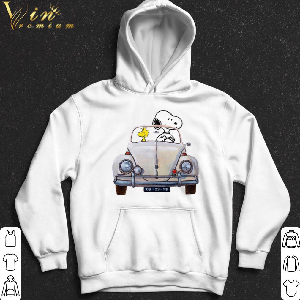 Snoopy and woodstock drive the car 09 09 mk shirt