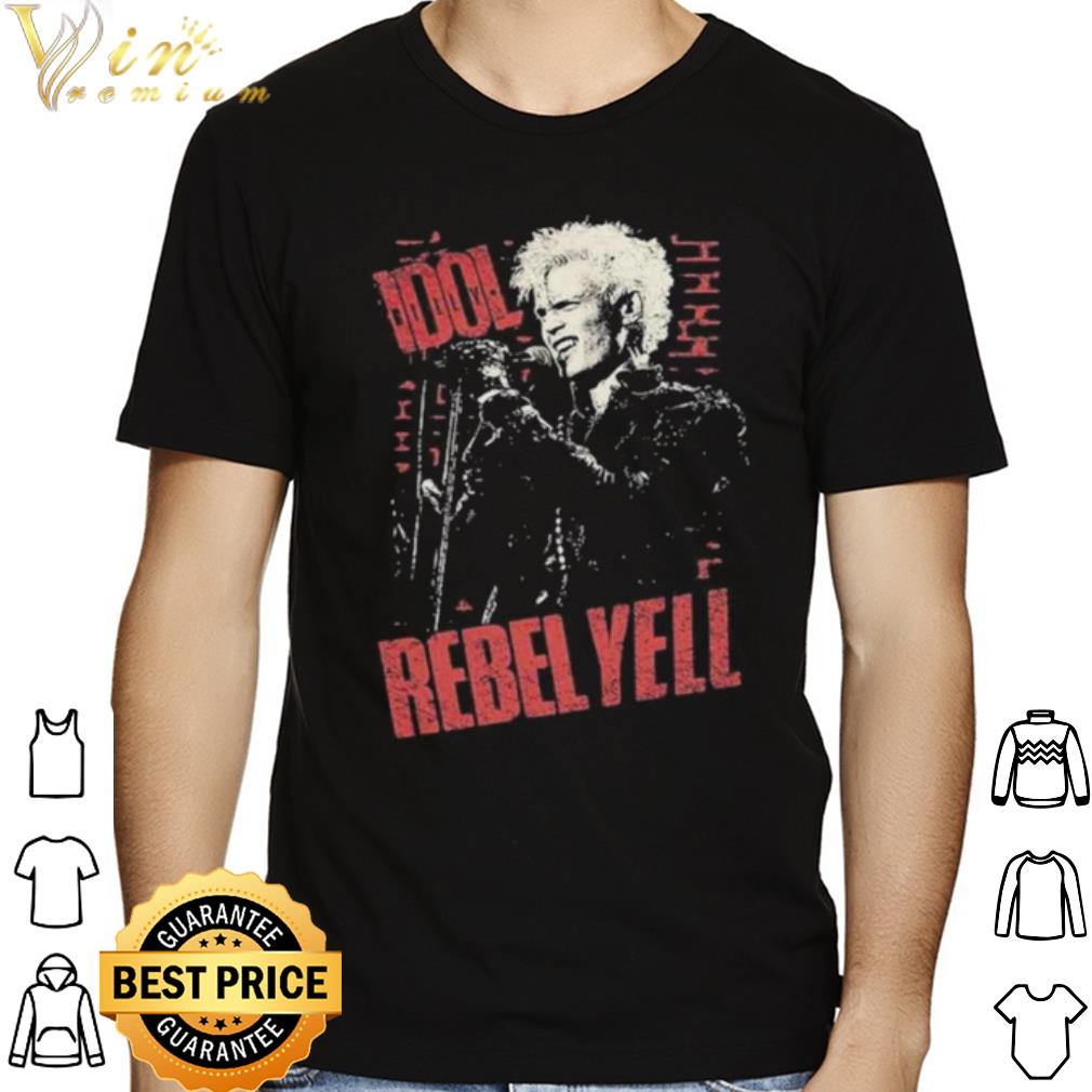 Billy idol rebel yell shirt