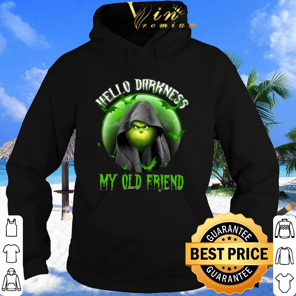 Best Grinch Halloween Hello darkness my old friend shirt