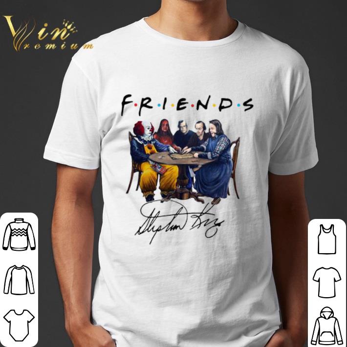 Friend Stephen King signature shirt