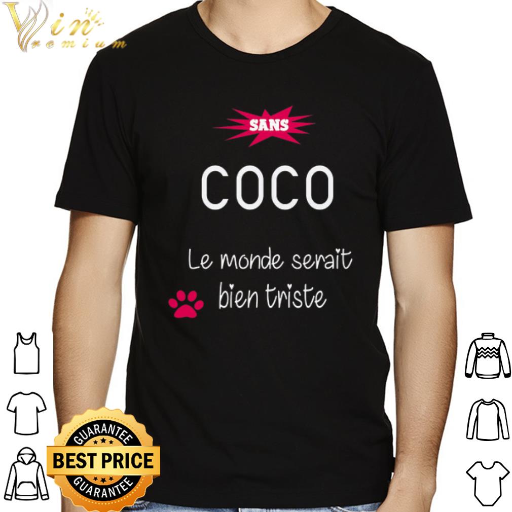 Sans COCO le monde serait bien triste shirt