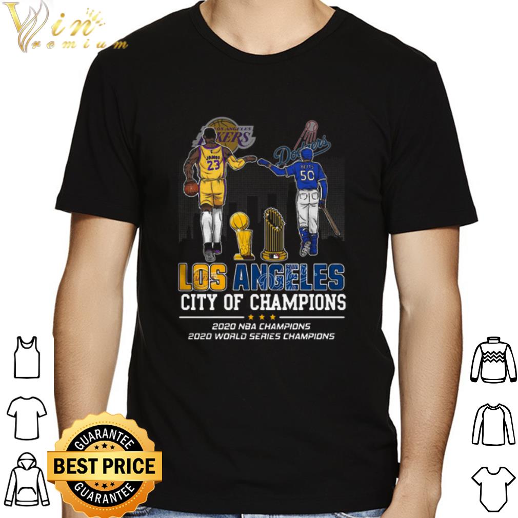 Lakers Jersey James and Dodgers Mookie Betts Los Angeles city of Champions shirt