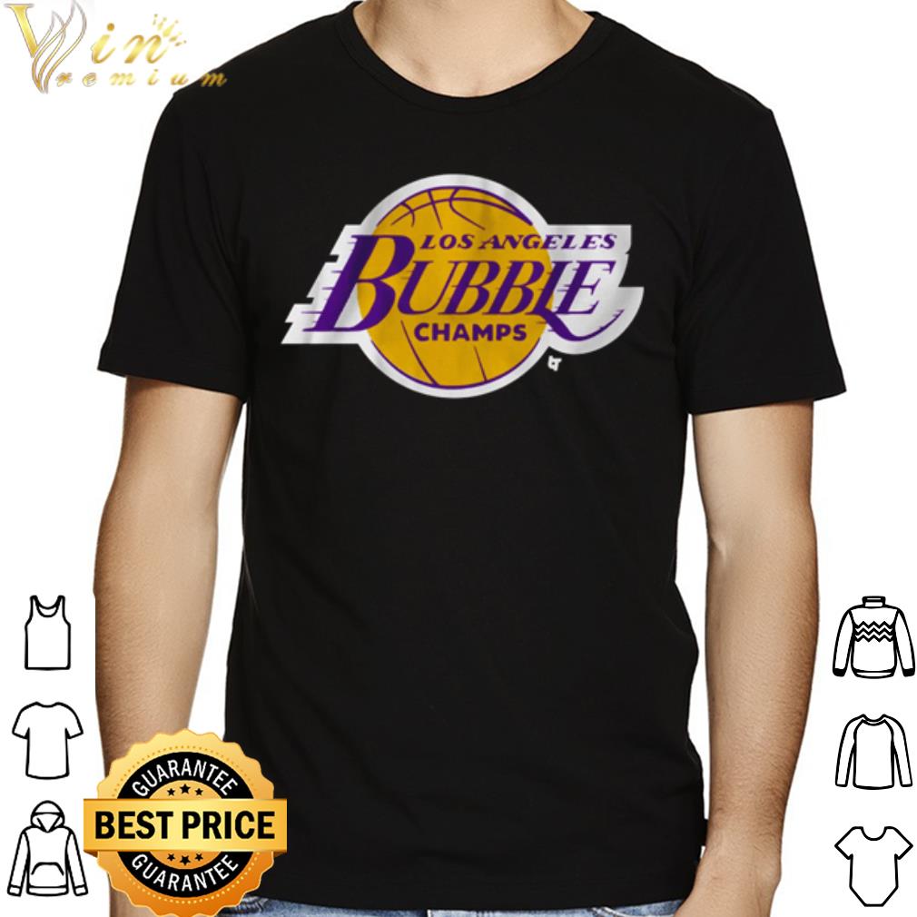 Los Angeles Lakers Los Angeles Bubblie champs shirt