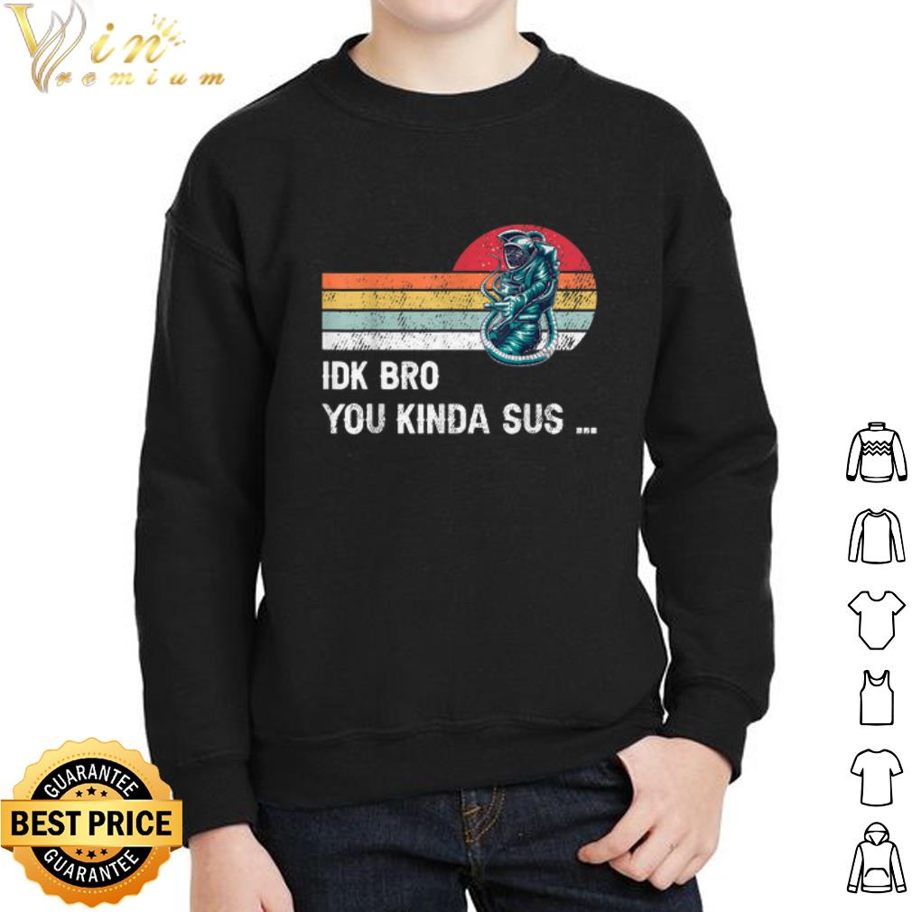 kinda sus sweatshirt