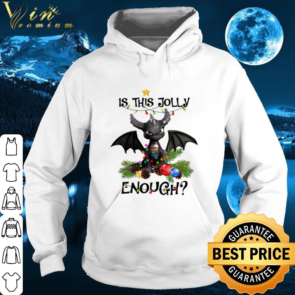 Toothless is this jolly enough Christmas gifl shirt