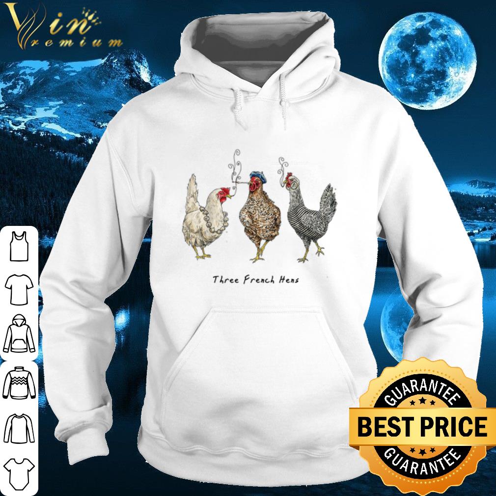 Three French Hens Smoking Christmas shirt