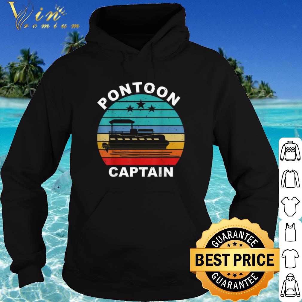 Cool Pontoon Captain Vintage shirt