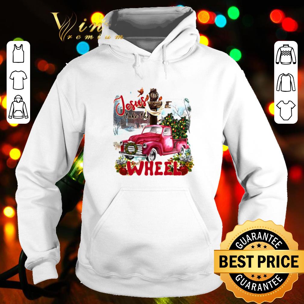 Pretty Jesus Take The Wheel Loves Christmas shirt