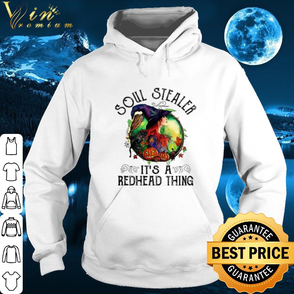 Witch Soul stealer it's a redhead thing shirt