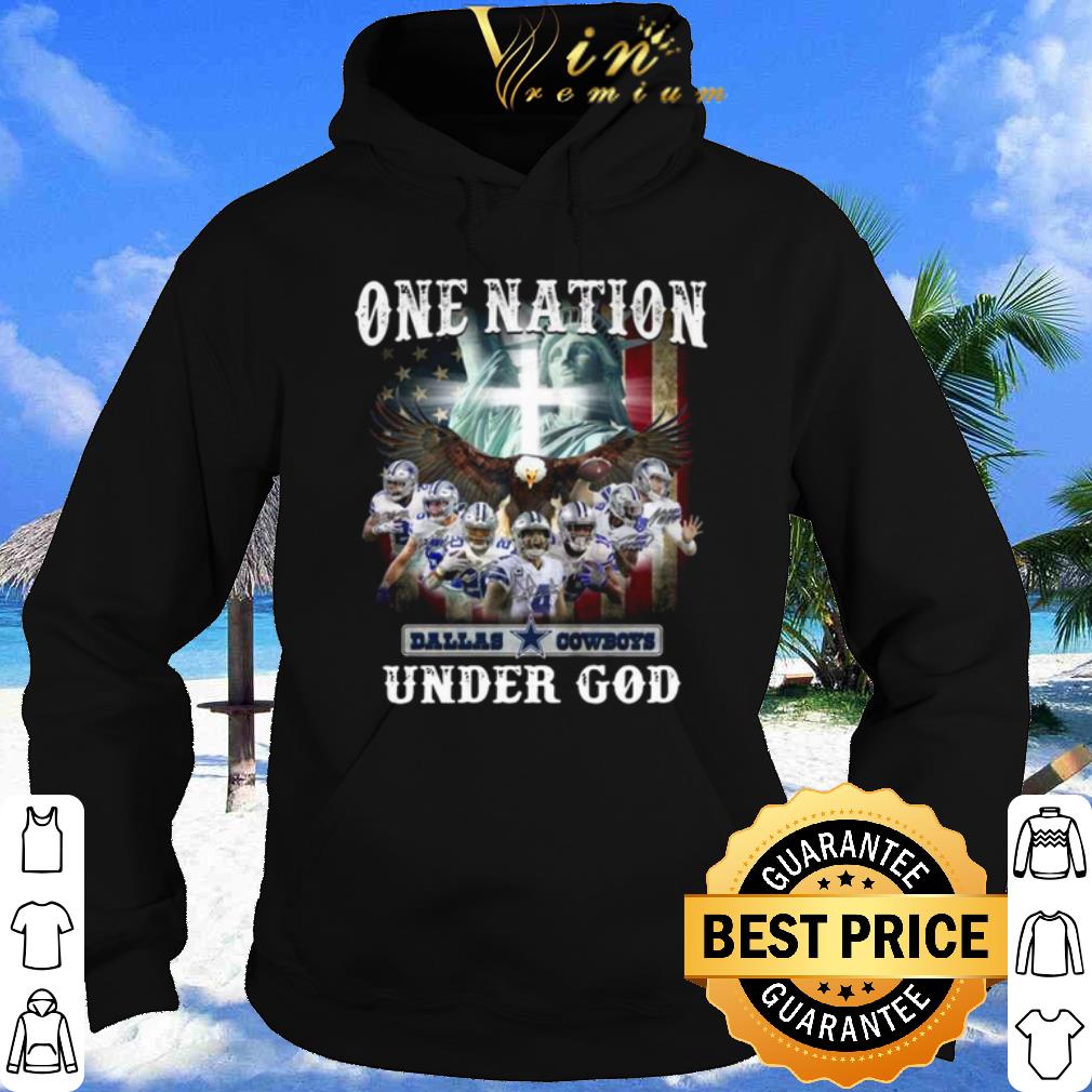 One Nation Dallas Cowboys Under God American Flag shirt