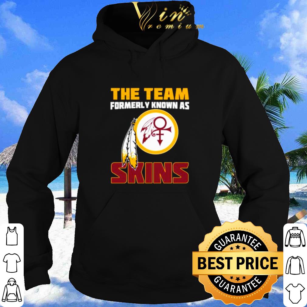 Washington Redskins the team formerly known as skin shirt