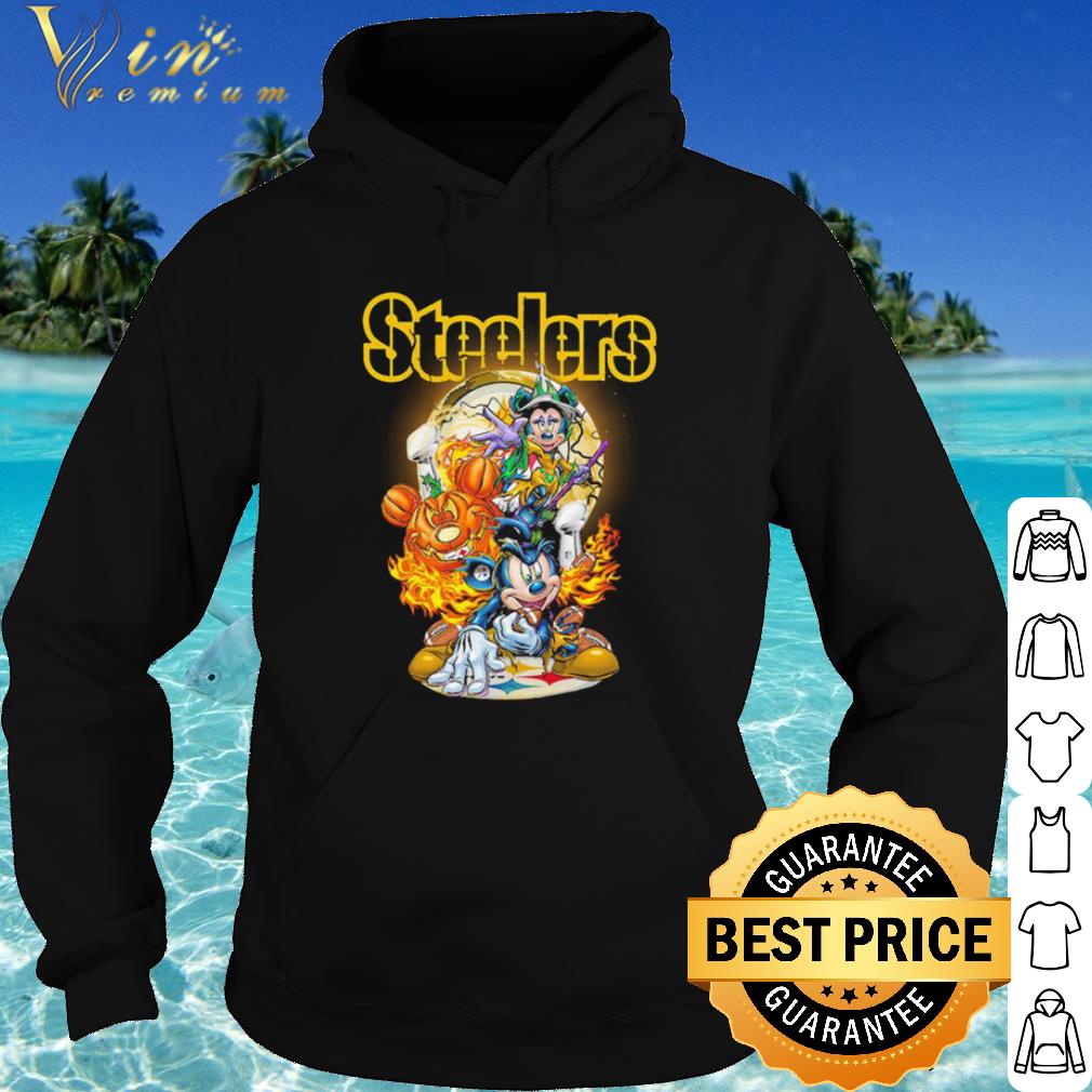 Pretty Mickey Mouse Pittsburgh Steelers Halloween shirt