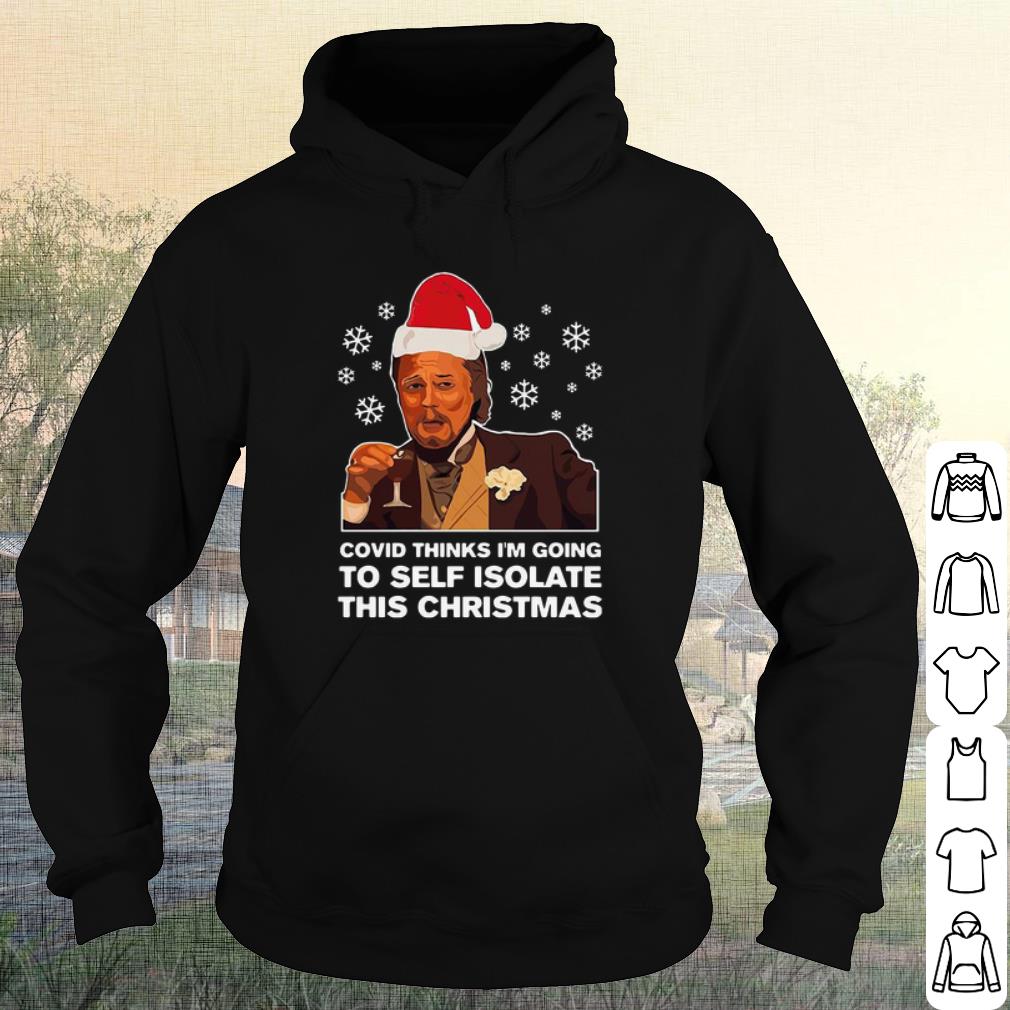 Top Leonardo Dicaprio Covid Thinks I'm Going To Self Isolate This Christmas shirt