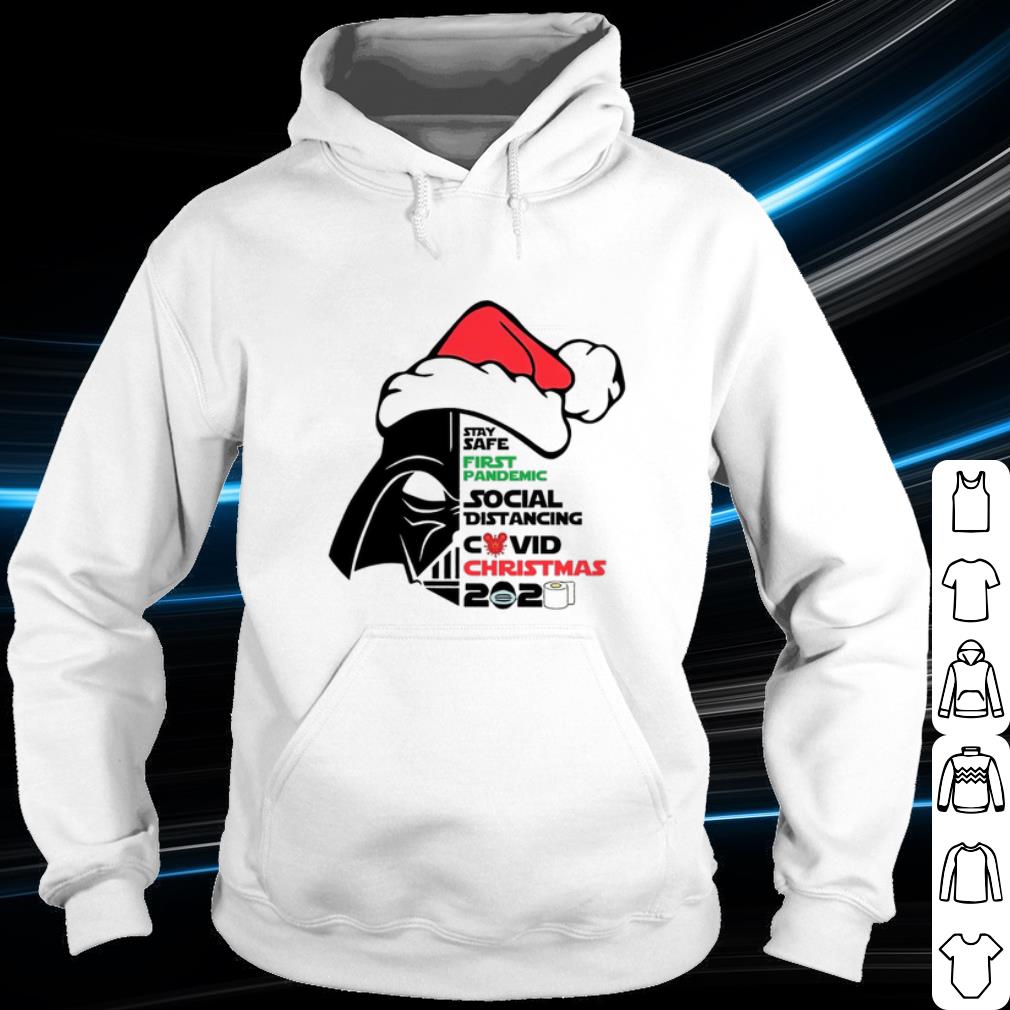 Cool Darth Vader Stay First Pandemic Social Distancing Covid Christmas shirt