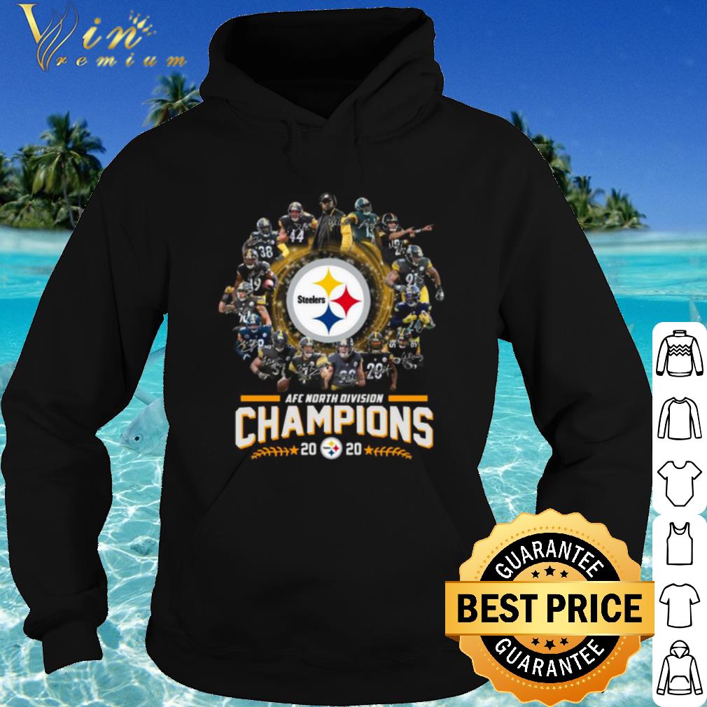 Original Pittsburgh Steelers Team Football 2020 Afc North Division shirt