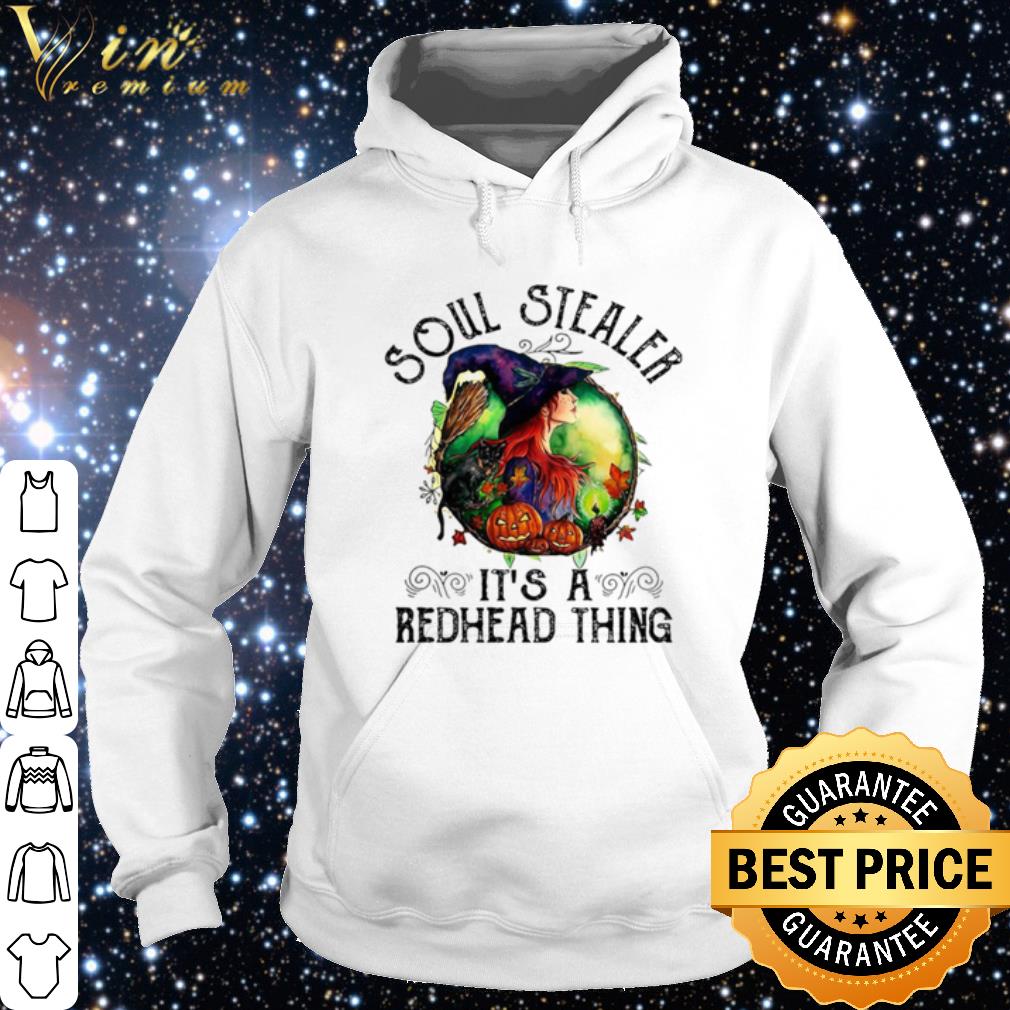 Cool Witch Soul stealer it's a redhead thing shirt