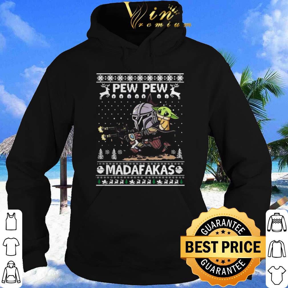 The Mandalorian and Baby Yoda Paw Paw Madafaka Christmas shirt