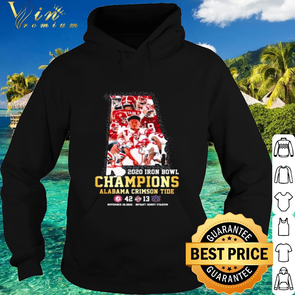 Pretty 2020 Iron Bowl Champions Alabama Crimson Tide shirt