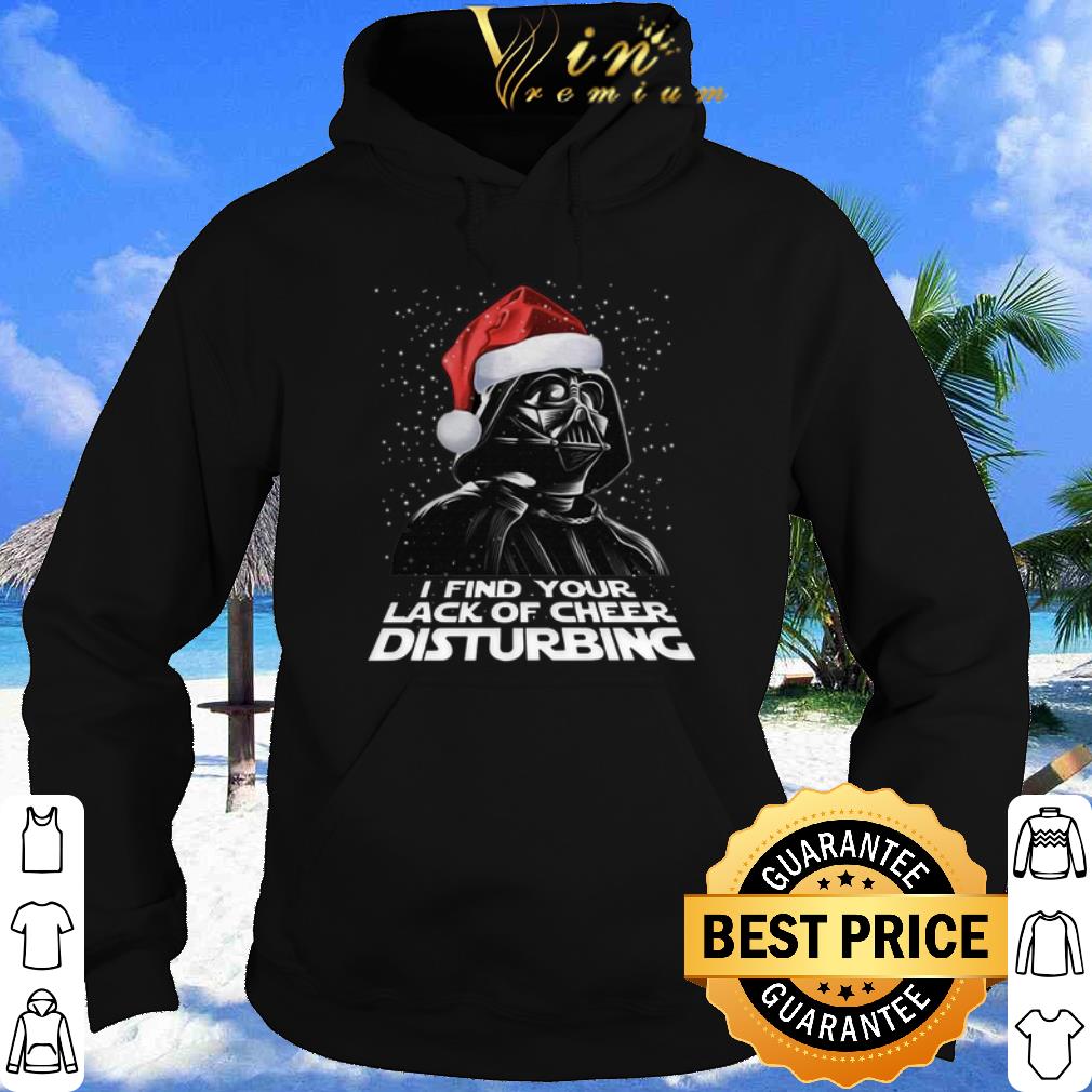 Santa Darth Vader I Find Your Lack Of Cheer Disturbing shirt