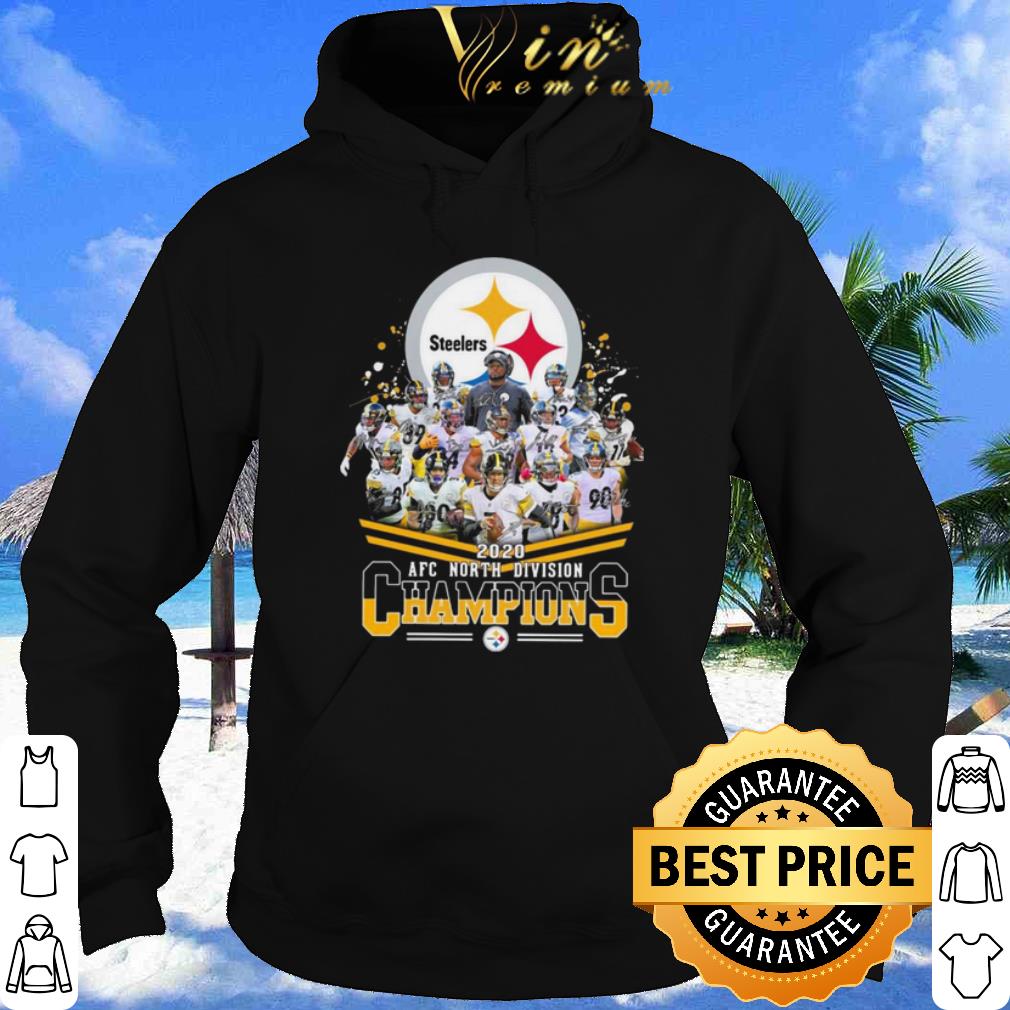 Pittsburgh Steelers 2020 Afc North Division Champions Signatures shirt